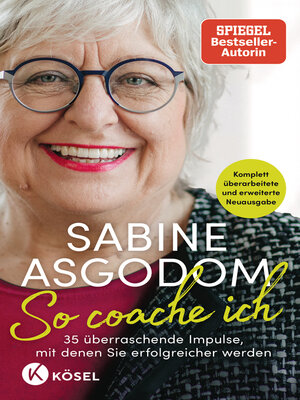 cover image of Sabine Asgodom--So coache ich